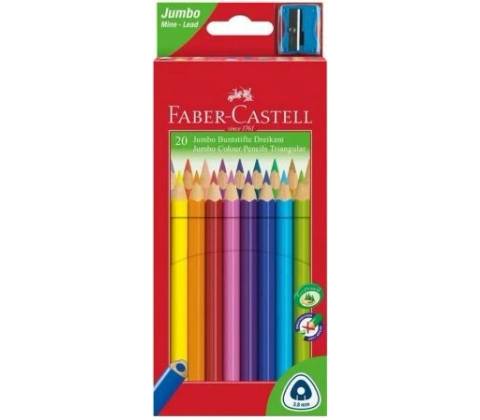 Faber-Castell 116520 Junior Triangular 20ks