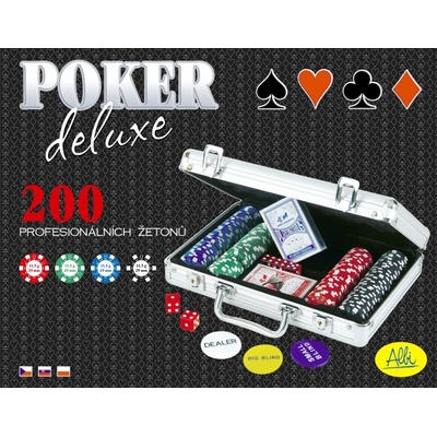 ALBI Poker deluxe 200 žetonů