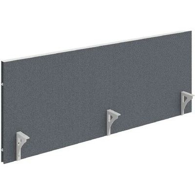 Office Pro Paraván Akustik na hranu 160 cm - TPA H 1600 antracit