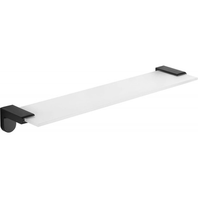 Mexen Lea висяща стъклена полица, черна - 7026037-70 (7026037-70)