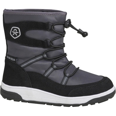 Color Kids Boots W. String Stopper phantom čierne
