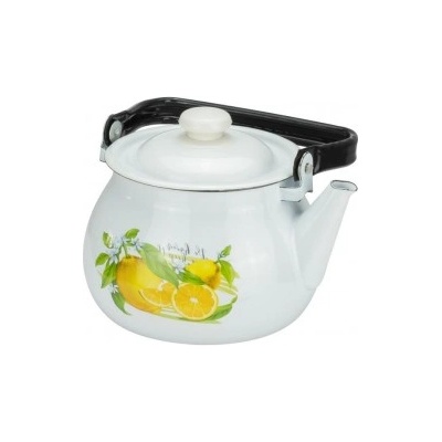 Horecano - Емайлиран чайник 3, 5л "ЛИМОН" Н-(I27130/2whtLem) (0129493)