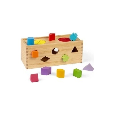 Bigjigs Toys vkládání a třídění tajemná krabička
