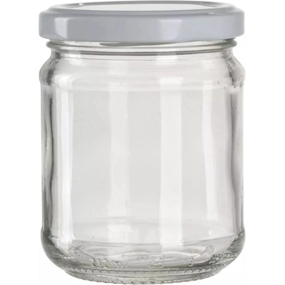 Gastro Zaváracie poháre biele skrutkovacie viečko 6 ks x 212ml