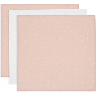 Jollein Pleny 70x70 cm Twinkling Wild Rose 3 ks