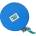 Snap Торбичка за магнезий Snap Chalk Box Chalk bag - Deep Water - размер One Size (335-0680-0611)
