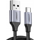 Ugreen 60125 USB typu C 3.0 3A, 0,5m, sivý