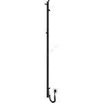 Mario Radiators Радиатор за баня RAY 35W/230V 150x30 cm IP44 инокс/черен (MR0051)