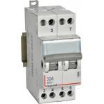 Legrand Ум шалтер I-0-II DIN монтаж CX3 32А 2P 230V 2 мод. - 412903 (412903)