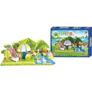 Legler Small Foot Трислойни пяна 3D пъзел жабешко езерце (LE9049)