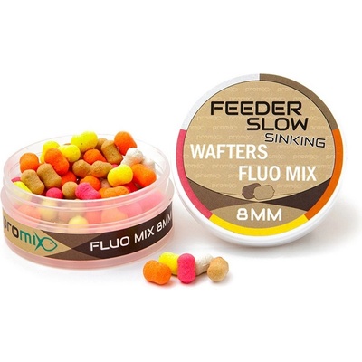 PROMIX FEEDER SLOW SINKING WAFTERS 20g 8mm Fluo Mix