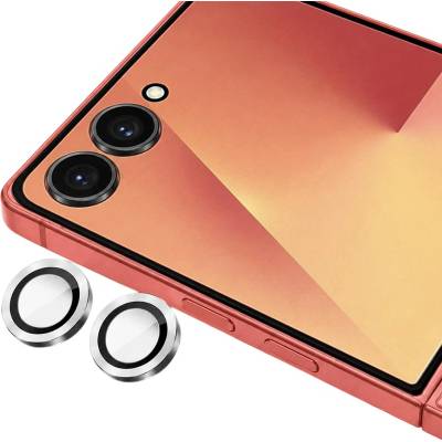 Blueo Стъклен протектор за камера за Samsung Galaxy Z Flip8 - Camera Lens Protector - Blueo - Сребрист