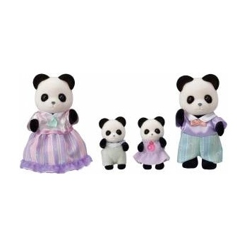 EPOCH Action Figures Sylvanian Families The Panda Family