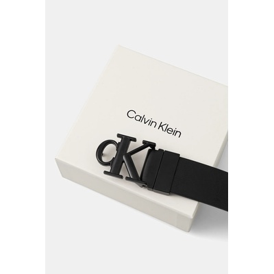 Calvin Klein двустранен колан мъжки от кожа (LV04D7049G)