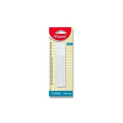 Náhradné čepele do odlamovacieho noža Maped - 18 mm