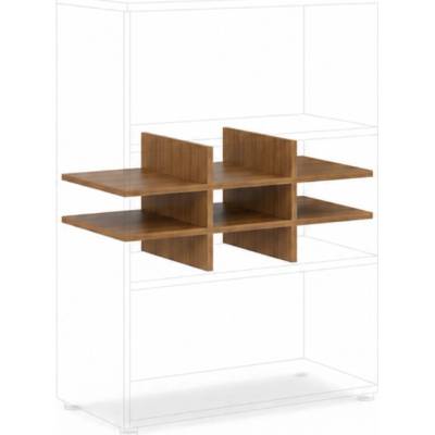 Rauman Nika pro skříň Impress 80,4x60 cm Ořech Dijon