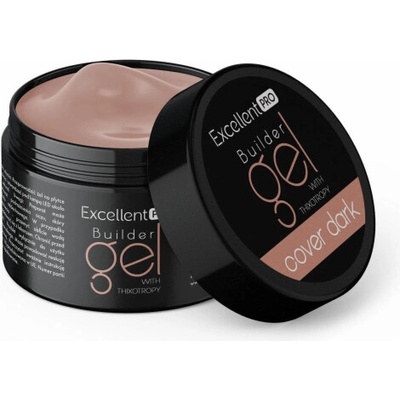 Cosmetics Zone vynikající Pro builder gel s tixotropním krytím tmavý 50g