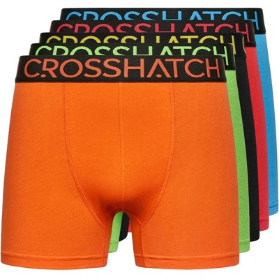 Crosshatch Боксерки Crosshatch 5 Pack of Highlighter Boxers - Multi colour