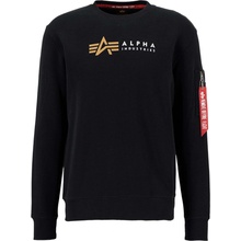 Alpha Industries mikina Alpha Label černá