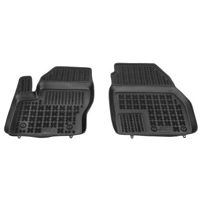 Гумени стелки за Ford Transit Connect II (2013-2023) - front with an extra material on the driver side - тип леген