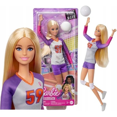Barbie Sportovkyně volejbalistka – Zboží Mobilmania