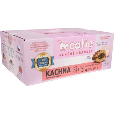 CATIE plněné granule KACHNA 3 kg