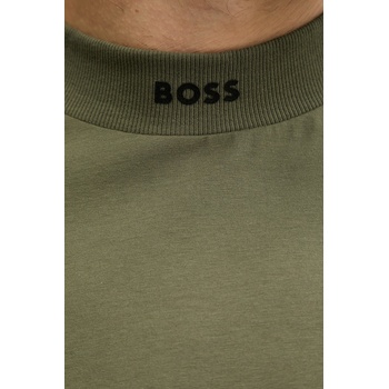 BOSS Green тениска мъжка от памук с еластан Tee Collar (50562120)