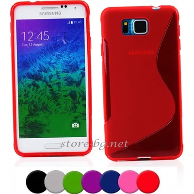 Samsung Galaxy Alpha G850F Силиконов Калъф + Скрийн Протектор