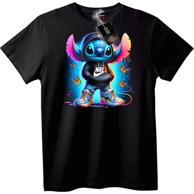 NOONEBRAND Тениска Stitch Nike с неон - XS, White