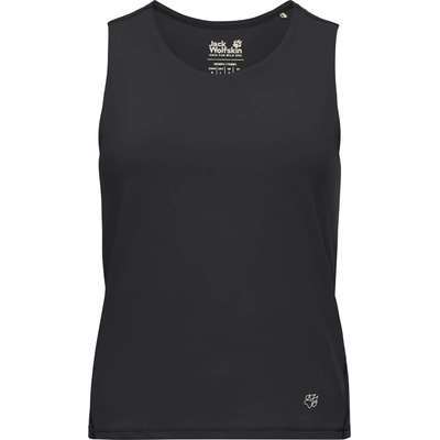 Jack Wolfskin Дамски потник с широка презрамка Jack Wolfskin Women's Wildstride Tank Top - Black (916-5835-0114)