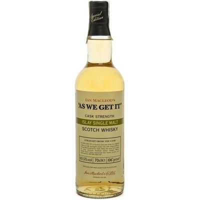 As We Get It Islay 61,2% 0,7 l (holá láhev)