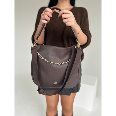 Grosso Čokoládová kabelka na rameno