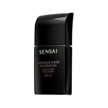 Sensai Luminous Sheer tekutý rozjasňujúci make-up SPF15 LS206 Brown Beige 30 ml