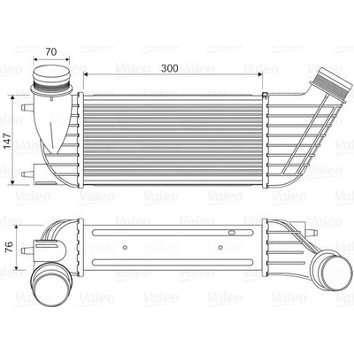Chladič turba VALEO 818651