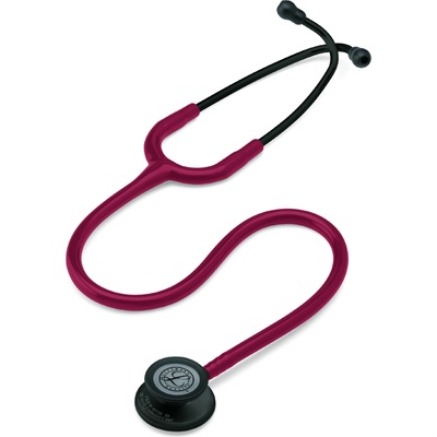 Solventum (3M) Stetoskop Littmann Classic III - čierny hrudný snímač Farba: burgundská červená