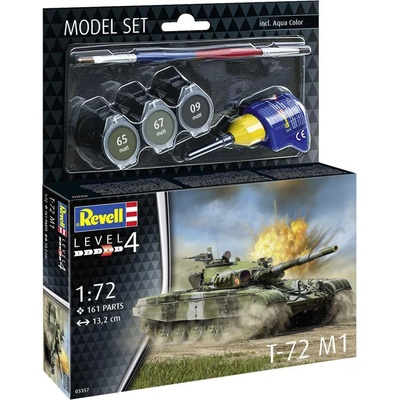REVELL ModelSet tank 63357 T-72 M1 1:72