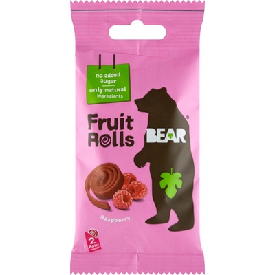 BEAR Malinové yoyo ovocné rolky 20 g