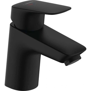 Hansgrohe Logis - Смесител за умивалник със сифон, CoolStart, матово черно 71072670 (71072670)