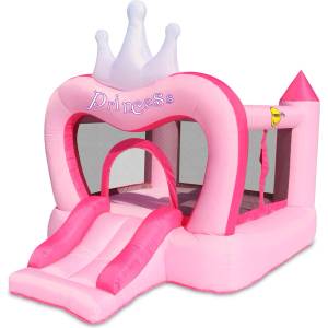 Felyx Toys HAPPY HOP Батут замък Princess с пързалка 285x210x220