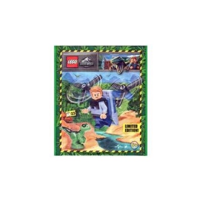 LEGO® Jurassic World Owen with Jet Pack and Raptor, 122328, лимитирана серия