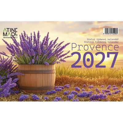 Provence, stolní, týdenní, 14 x 21,4 cm 2027