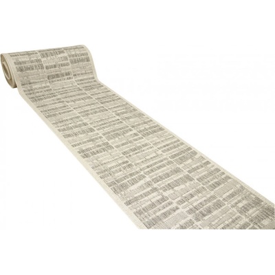 Najkoberce Terra Block 09 sivý / krémový metráž 67 cm