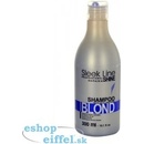 Šampóny Stapiz Sleek Line Blond Shampoo šampón na poškodené farbené vlasy 300 ml