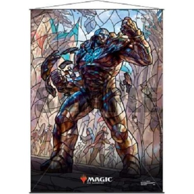 Magic: The Gathering Stained Glass Wall Scroll - Karn