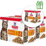 Hill's Hill s Science Plan Feline Adult Chicken & Turkey 12 x 85 г, 2+1 БЕЗПЛАТНО