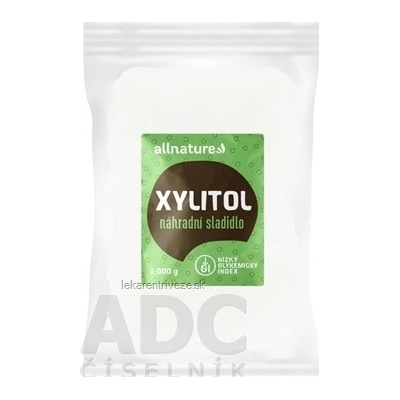 Allnature Xylitol březový cukr 1000 g