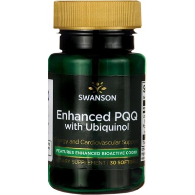 Swanson Enhanced PQQ with Ubiquinol 60 mg [30 Гел капсули]