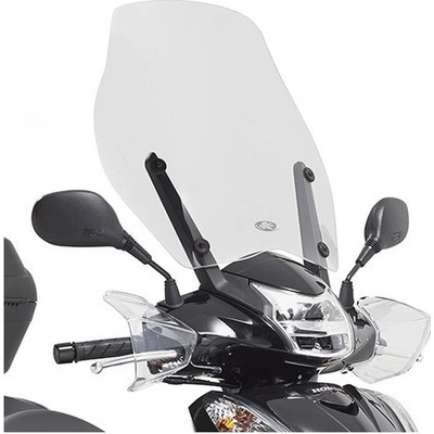 KAPPA plexi HONDA SH MODE 125 (13-20) 43 X 46 cm průhledné - potřebné upevnění A1125AK