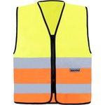 Korntex HI-VIS RX217 COLOGNE / Светлоотразителна жилетка с цип - HV жълто/HV оранжево XXXL (76R217ags13)