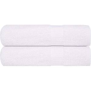 vidaXL Кърпи за ръце FROGN 2 бр. Бели 50x100 см 360 г/м2 (136649)